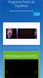 Mobile Screenshot of programapontodeequilibrio.com