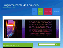 Tablet Screenshot of programapontodeequilibrio.com